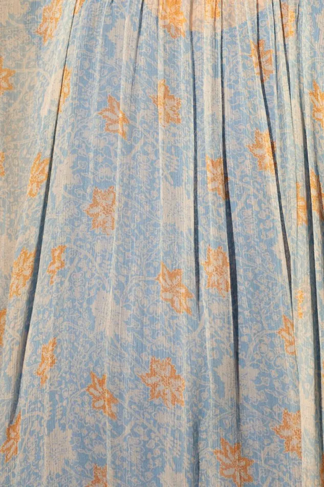 Tops Shop Natalie Martin PENNY BLOUSE Snowflake Tangerine