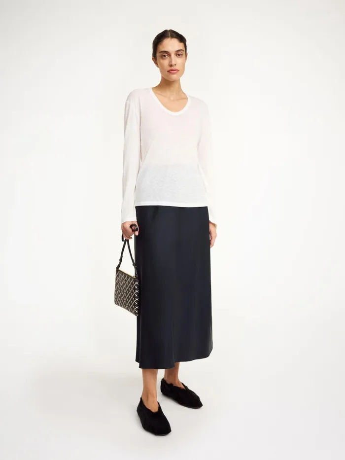 Tops Women By Malene Birger Amalou Top Soft White