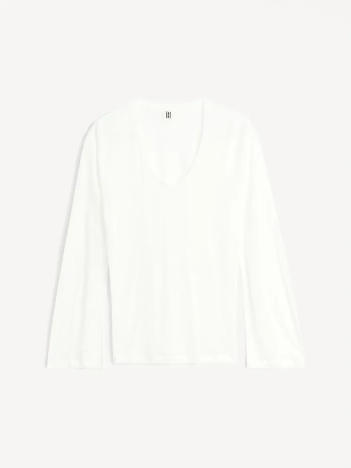 Tops Women By Malene Birger Amalou Top Soft White