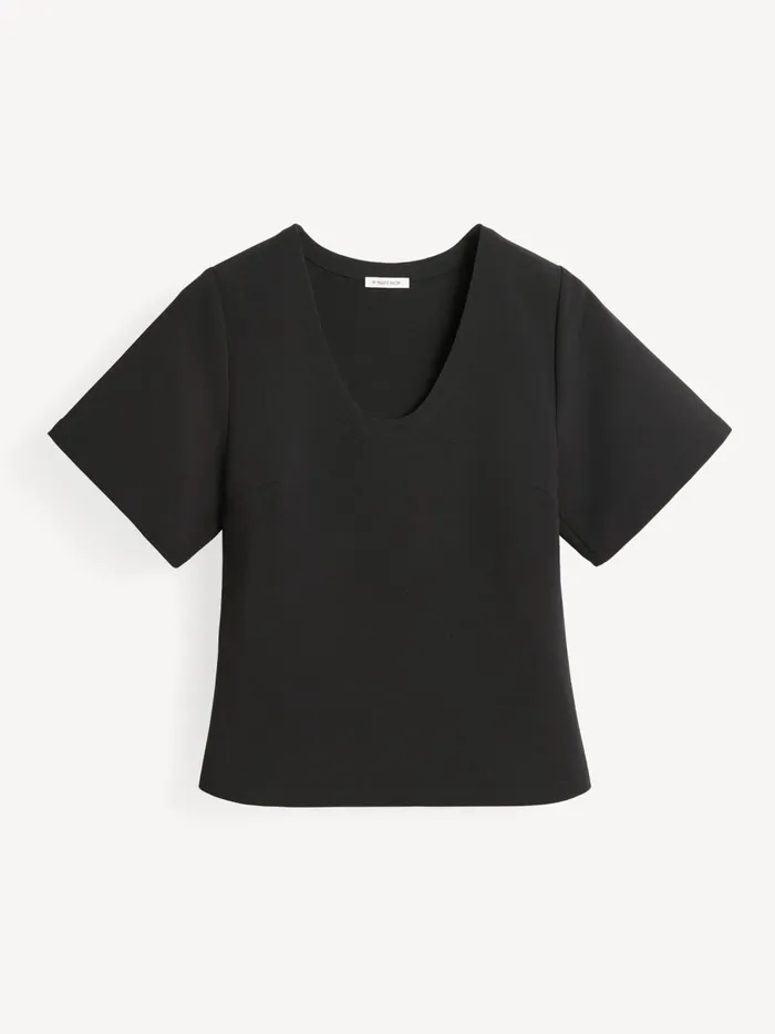 Tops Women By Malene Birger Lunae Tshirt Black