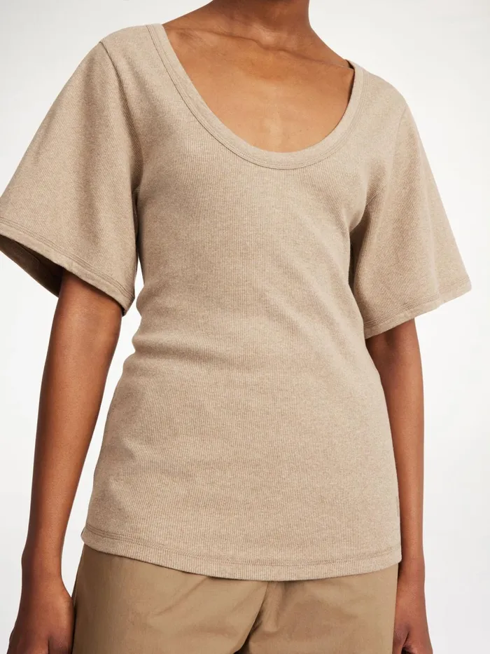 Tops Women By Malene Birger Lunai Tshirt Nomad Tops Women By Malene Birger Lunai Tshirt Nomad
