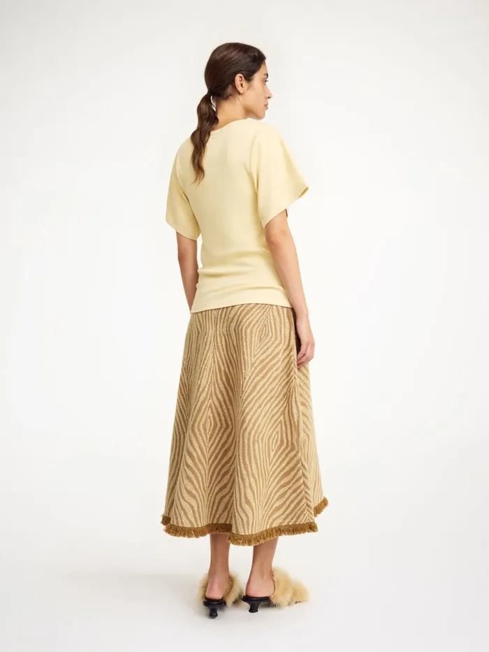 Tops Women By Malene Birger Lunai Tshirt Sea Mist