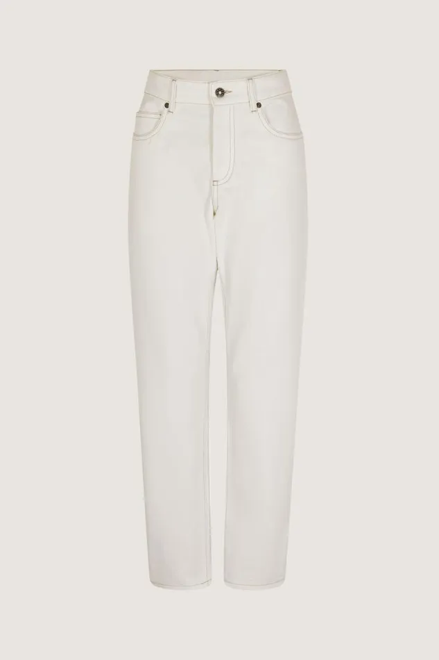 Trousers Women Soeur BARNEY JEANS Chalk
