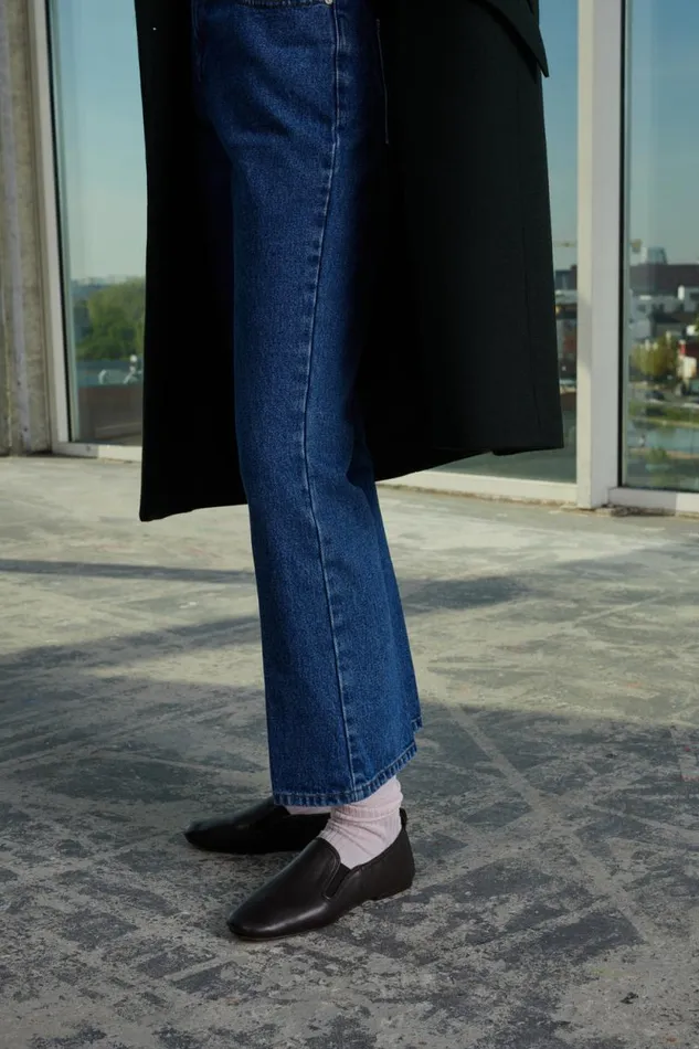Trousers Women Soeur FRANCISCO JEANS Washed Blue Denim