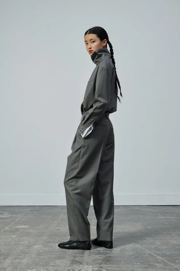 Trousers Women Soeur JOHN TROUSERS Grey