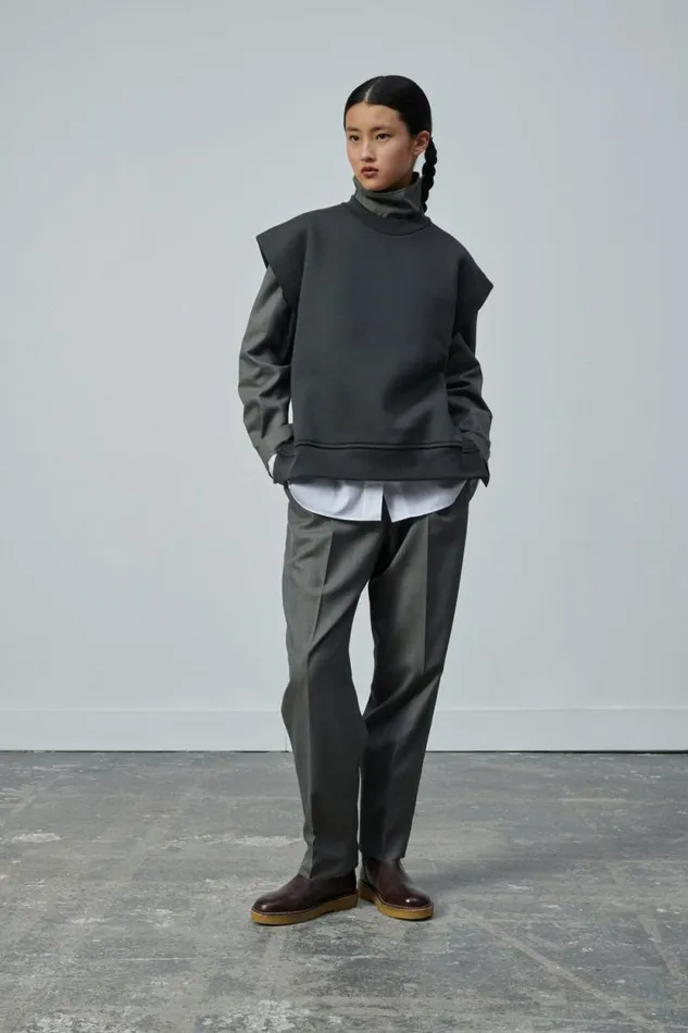 Trousers Women Soeur JOHN TROUSERS Grey