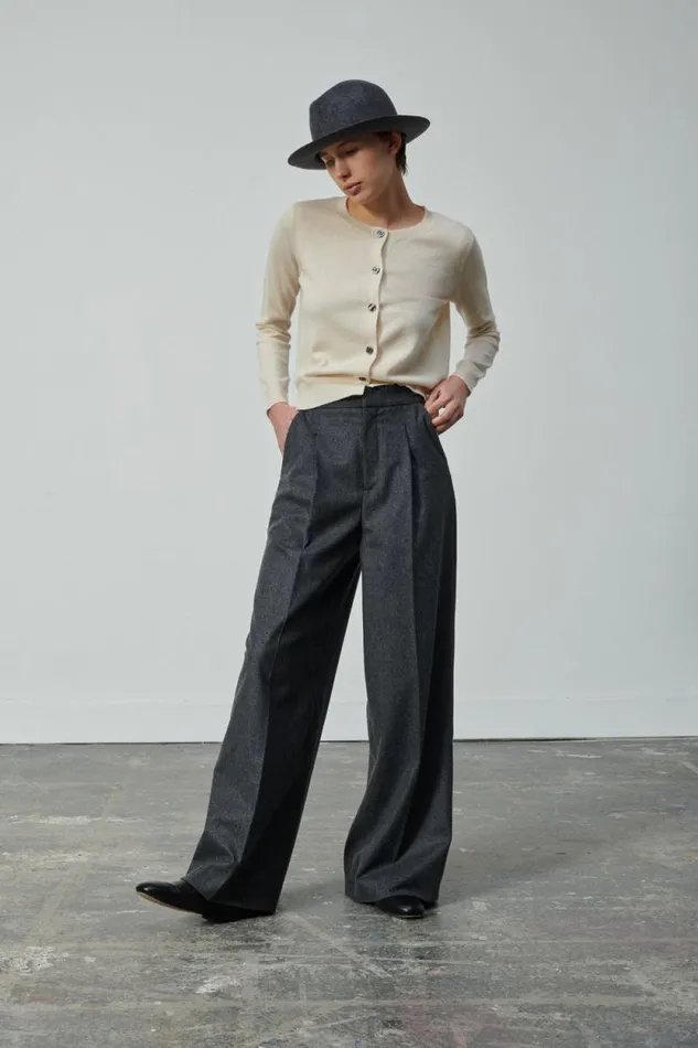 Trousers Women Soeur PEGASUS TROUSERS Grey