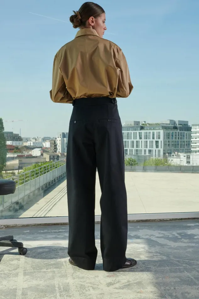 Trousers Women Soeur PRESTON TROUSERS Black