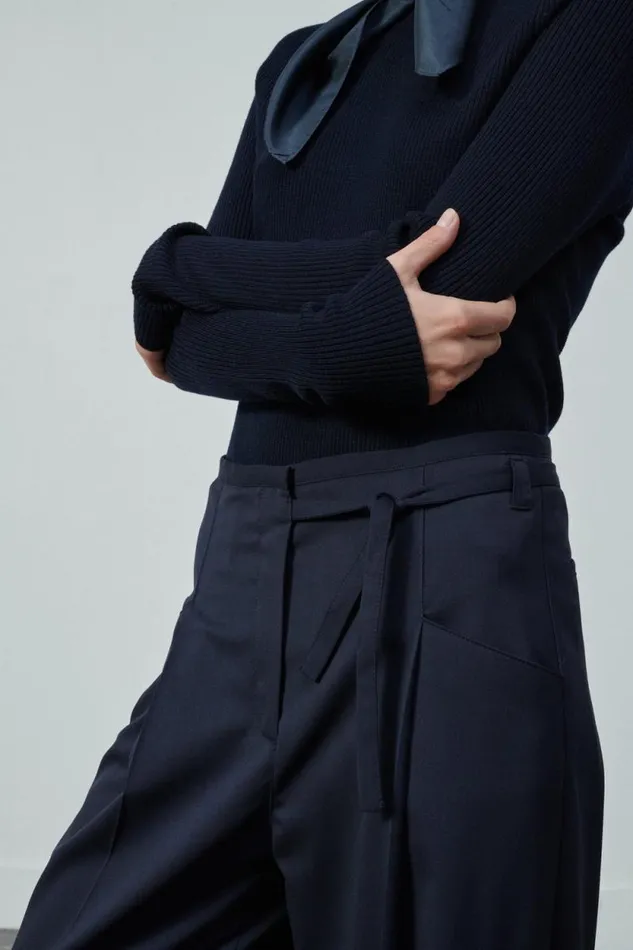Trousers Women Soeur TOKYO TROUSERS Navy
