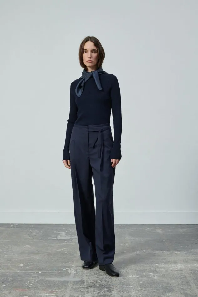 Trousers Women Soeur TOKYO TROUSERS Navy