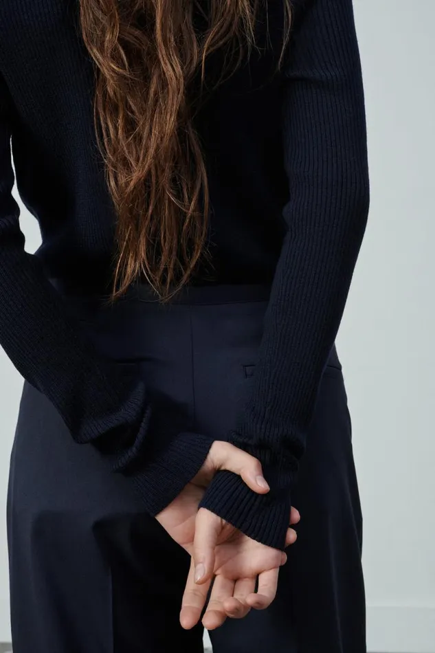 Trousers Women Soeur TOKYO TROUSERS Navy