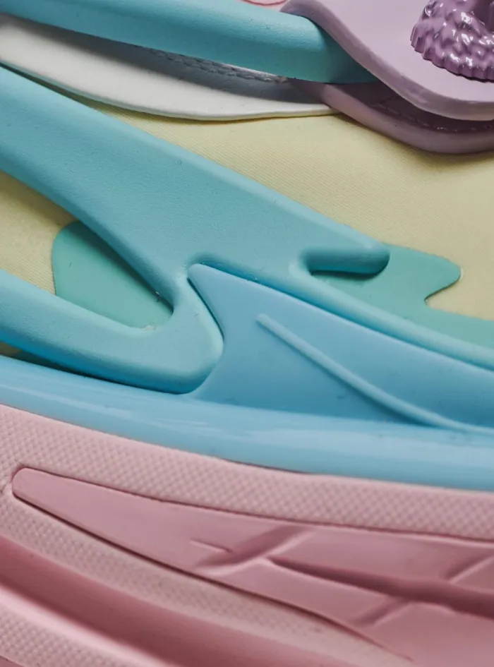 Unicorn Sneakers In Neoprene And Leather Multicolor Women Balmain Sneakers