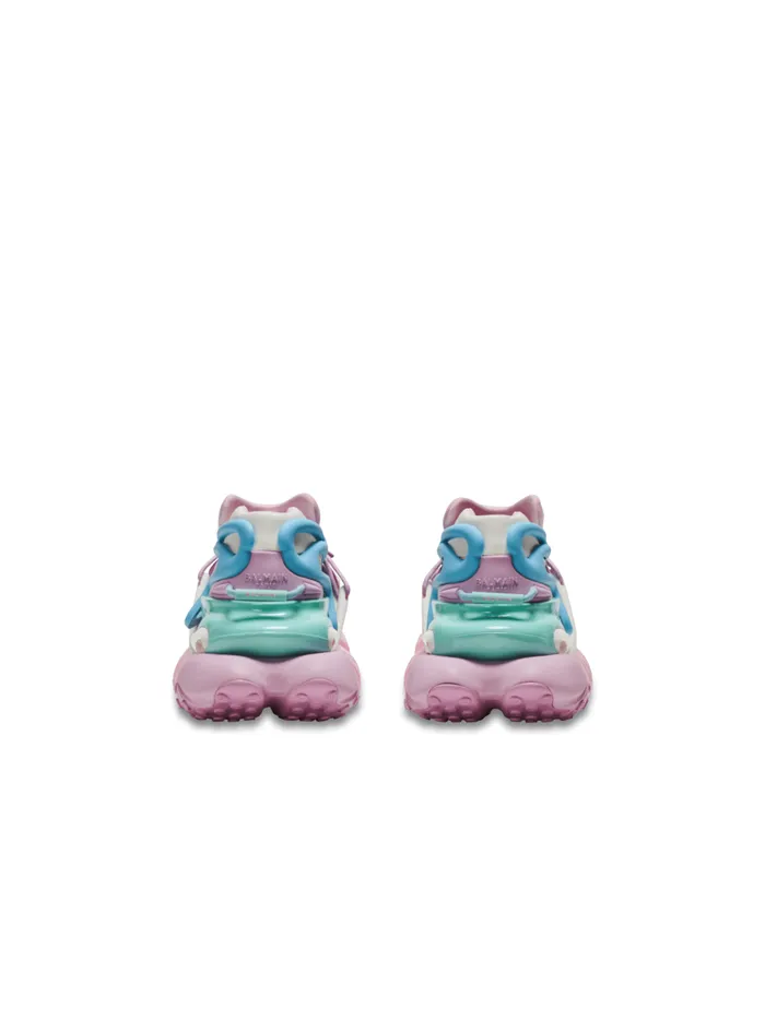 Unicorn Sneakers In Neoprene And Leather Multicolor Women Balmain Sneakers