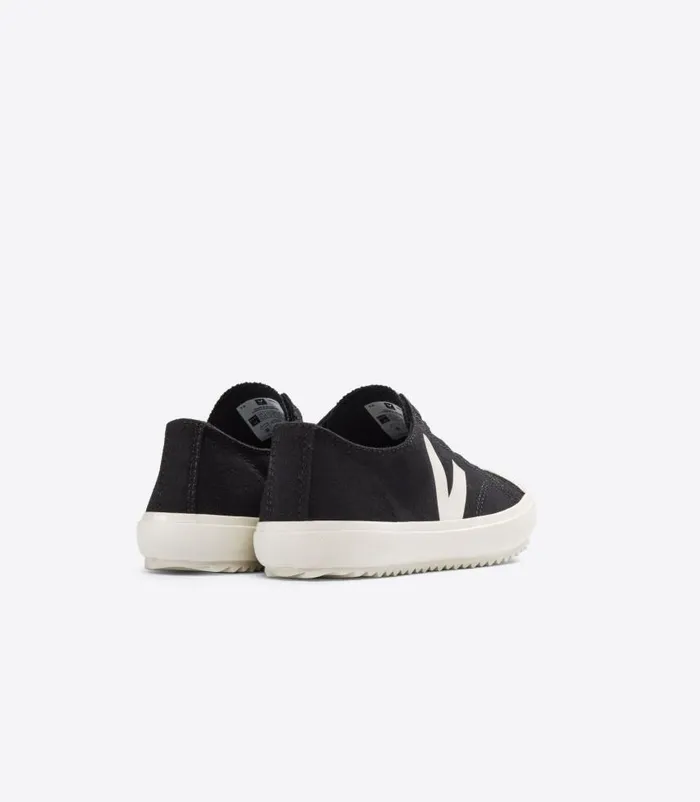 VEJA Ollie and Flip Kids FLIP ELASTIC LACES CANVAS BLACK PIERRE