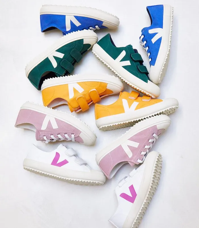 VEJA Ollie and Flip Kids FLIP ELASTIC LACES CANVAS PAROS PIERRE