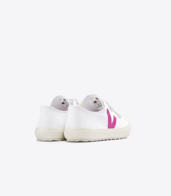 VEJA Ollie and Flip Kids OLLIE CANVAS WHITE LOTUS