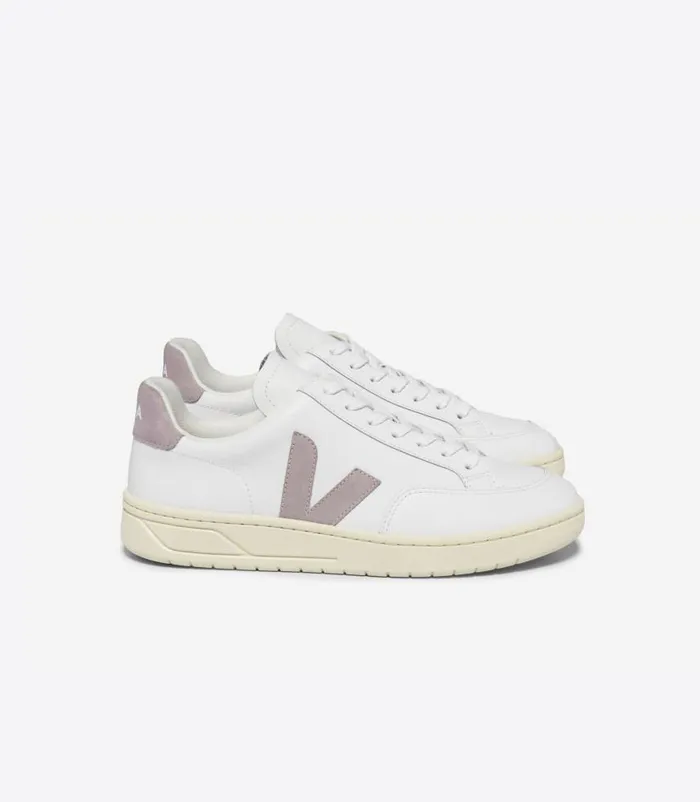 VEJA V12 Women V12 LEATHER WHITE BABE