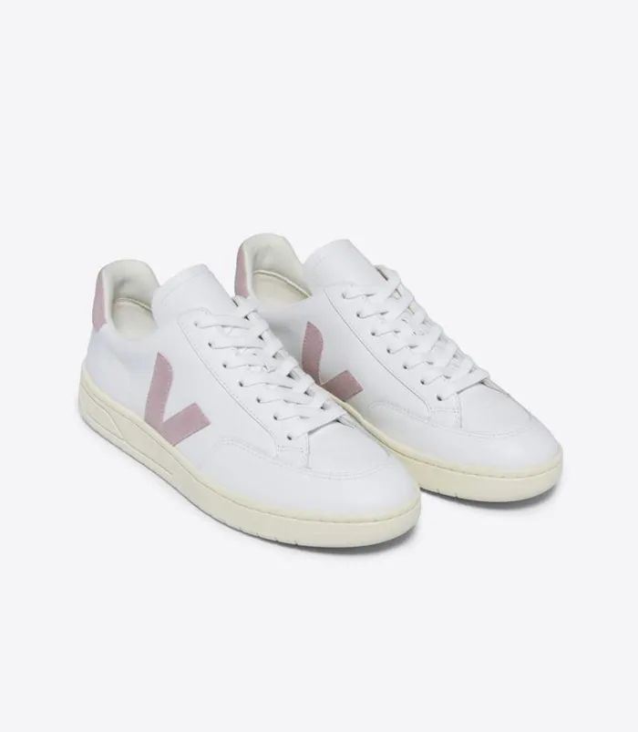 VEJA V12 Women V12 LEATHER WHITE BABE