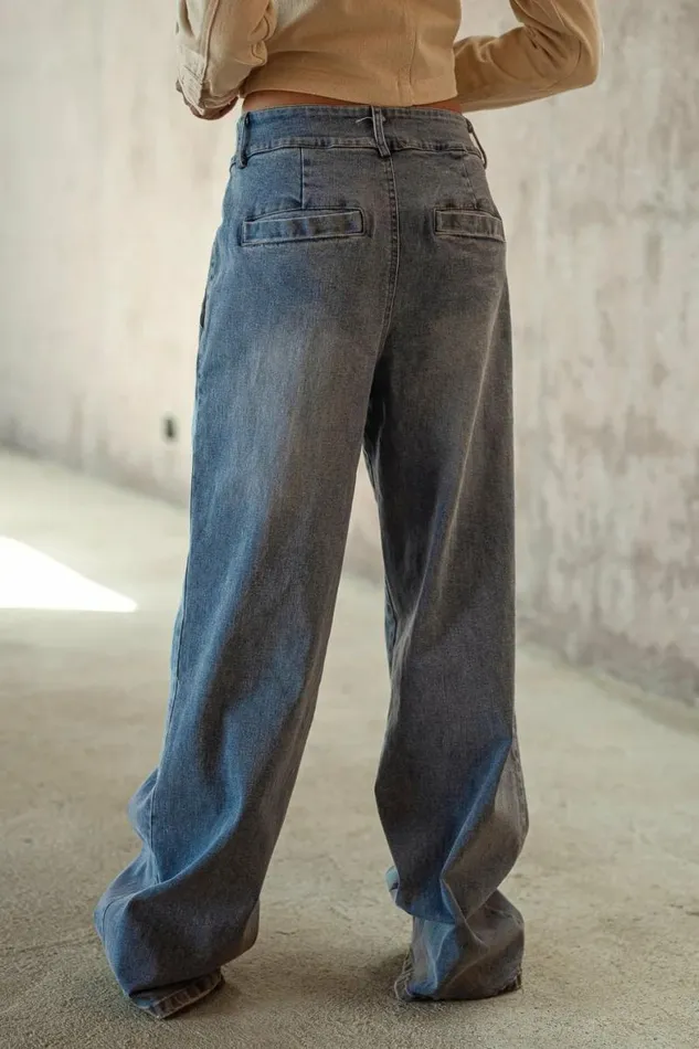 Vera Wide Leg Jeans Light Wash Women Bohme Denim