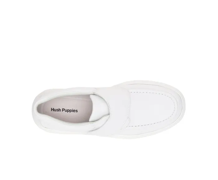 Walking Shoes Men Hush Puppies Gil White Leather Walking Shoes Men Hush Puppies Gil White Leather