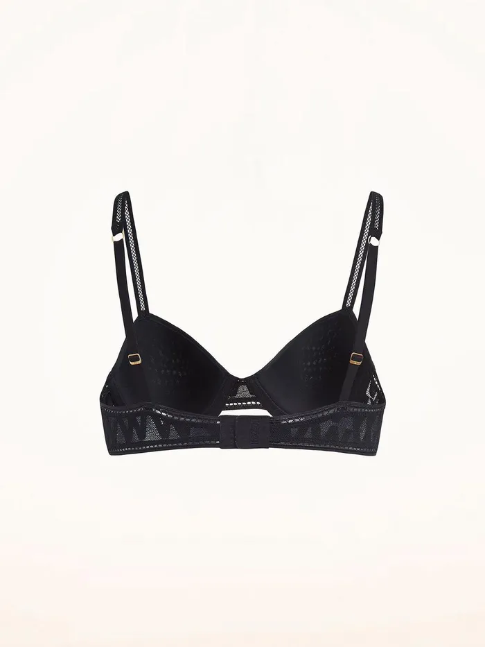 Wolford Bras Net Logo Soft Cup Bra Black 8211 Women