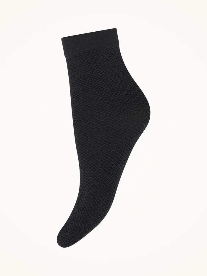 Wolford Socks Jacquard Socks Deep Nightblack 8211 Women