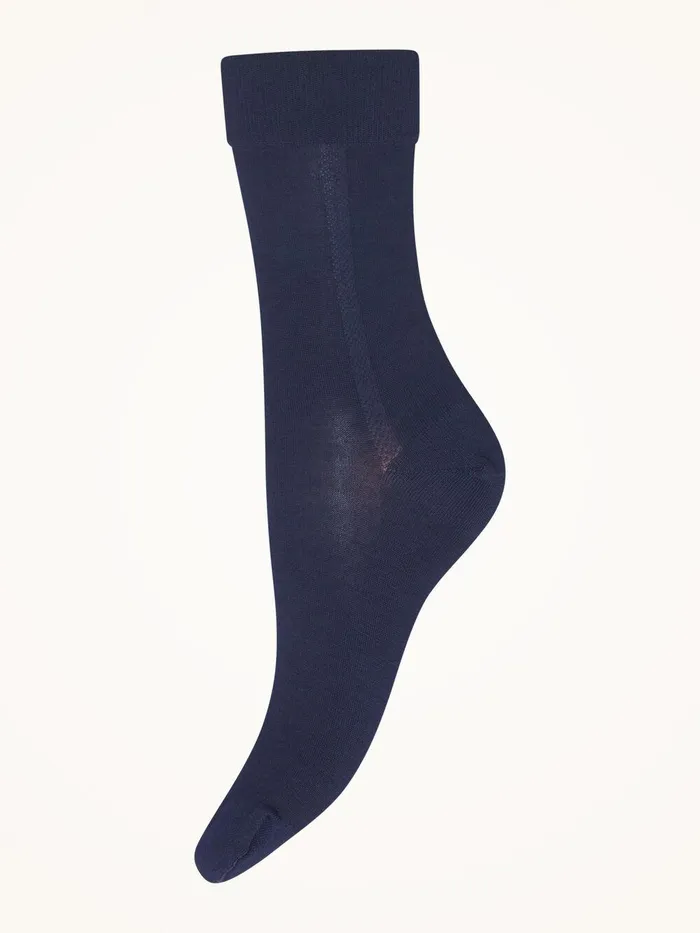 Wolford Socks Merino Socks Navy 8211 Women