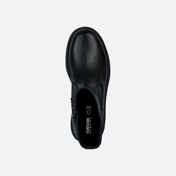Woman Geox Ankle Boots SPHERICA EC7 K Chelsea Boots Black Woman Geox Black