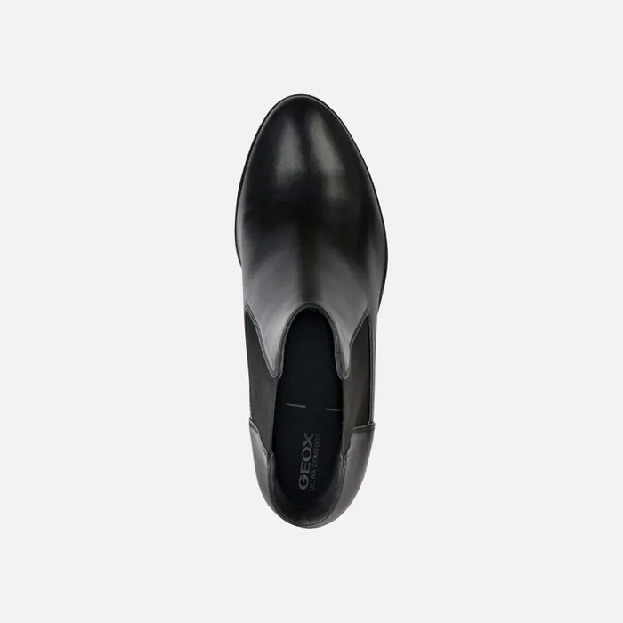 Woman Geox Ankle Boots WALK PLEASURE HighHeel Ankle Boots Black Woman Geox Black