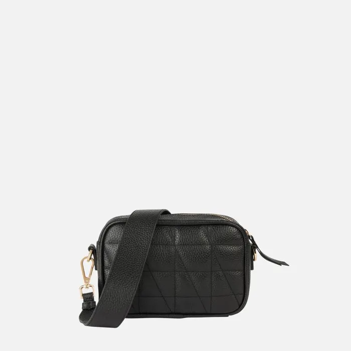 Woman Geox Bags NARCISIA WOMAN Black Crossbody Bag Black