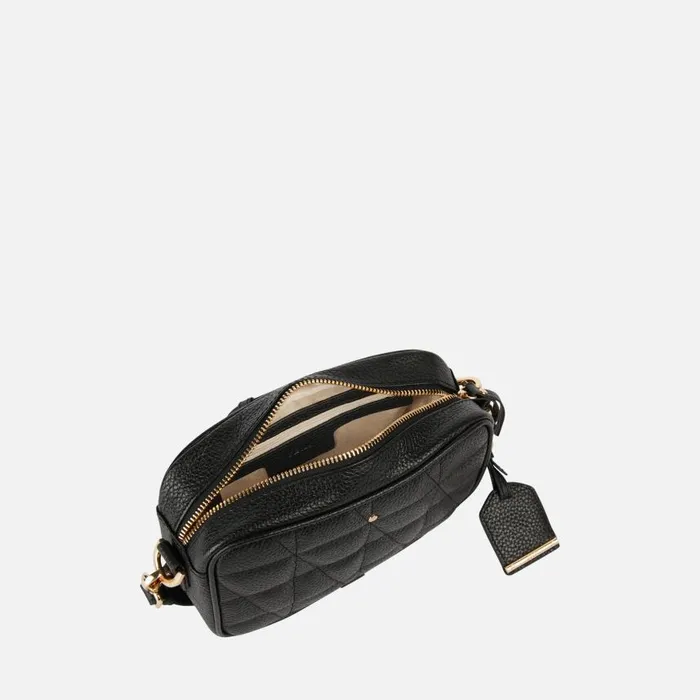 Woman Geox Bags NARCISIA WOMAN Black Crossbody Bag Black