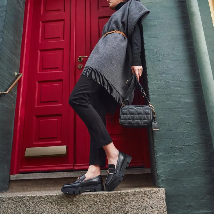Woman Geox Bags NARCISIA WOMAN Black Crossbody Bag Black