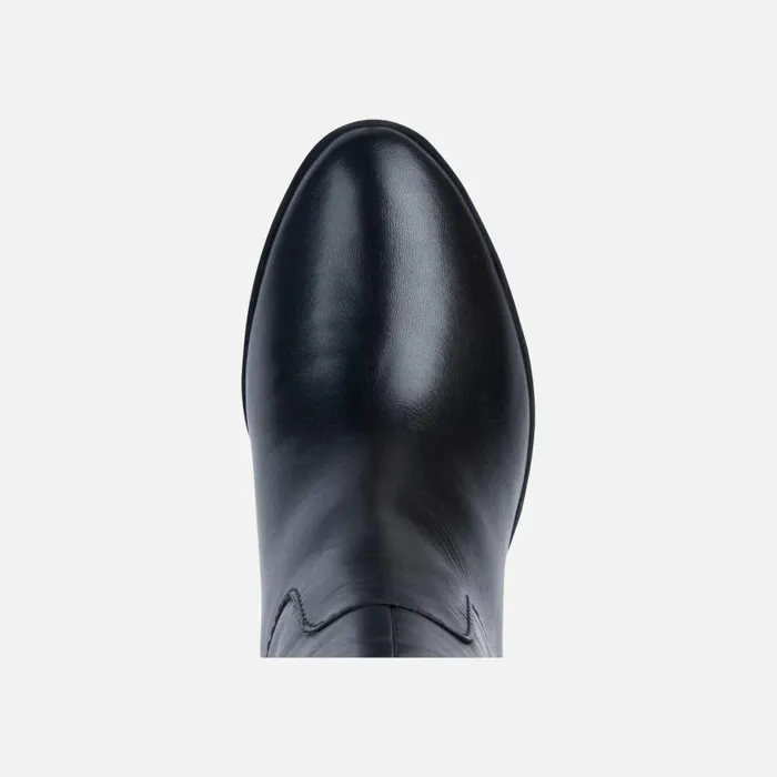 Woman Geox Boots WALK PLEASURE 85 A High Heel Boots Black Woman Geox Black
