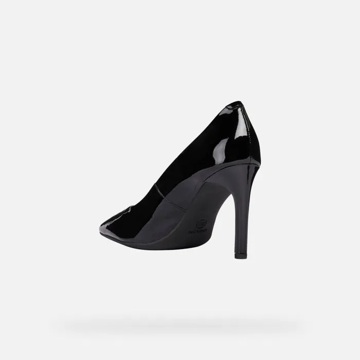 Woman Geox Pumps Geox FAVIOLA Woman Black Shoes Geox FW1920 Black