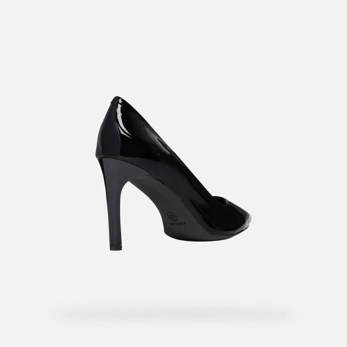 Woman Geox Pumps Geox FAVIOLA Woman Black Shoes Geox FW1920 Black