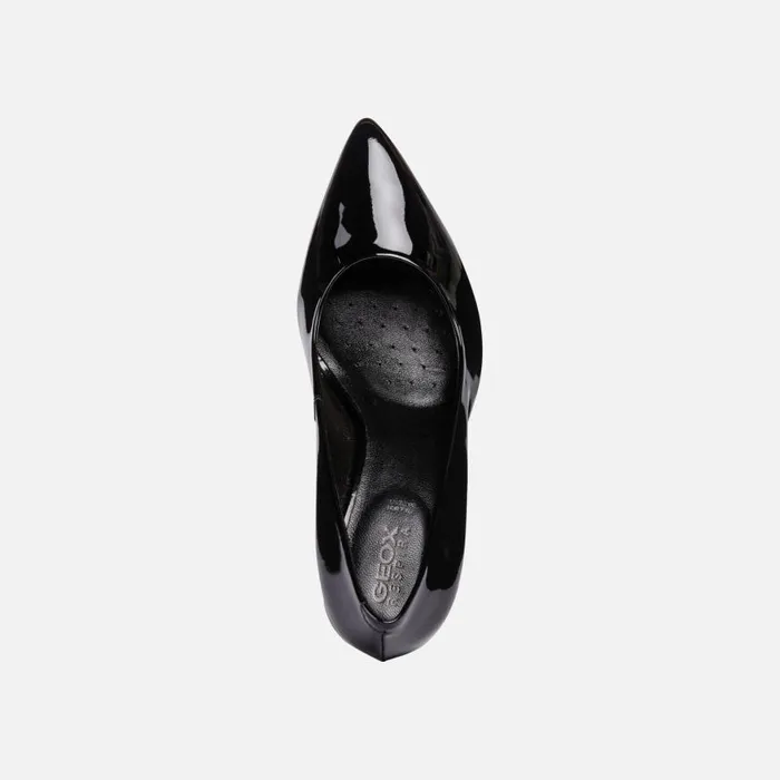 Woman Geox Pumps Geox FAVIOLA Woman Black Shoes Geox FW1920 Black