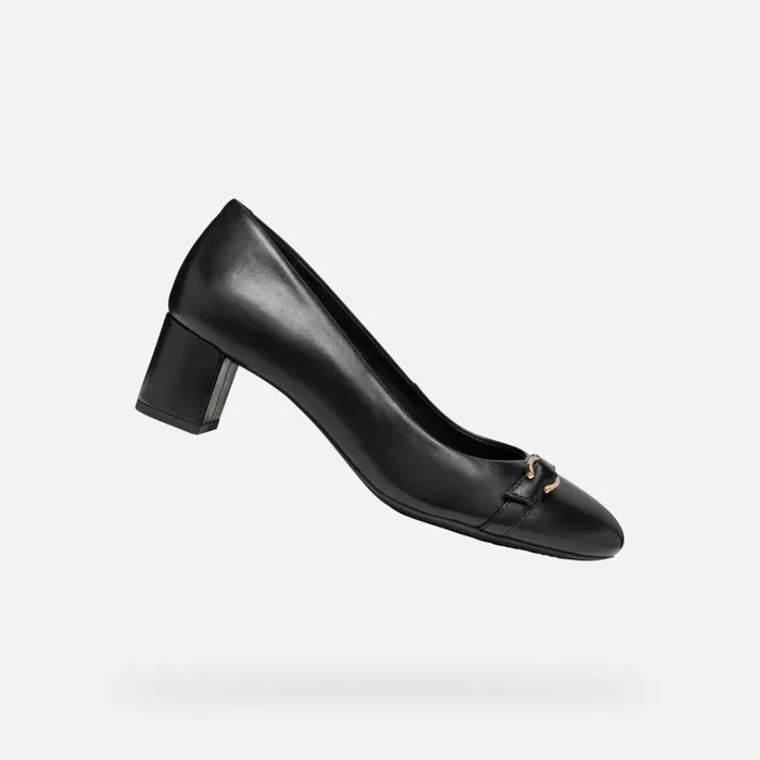 Woman Geox Pumps PHEBY 50 WOMAN Black Medium Heel Pumps Black
