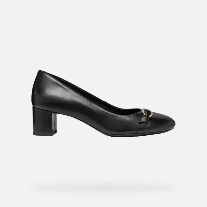 Woman Geox Pumps PHEBY 50 WOMAN Black Medium Heel Pumps Black