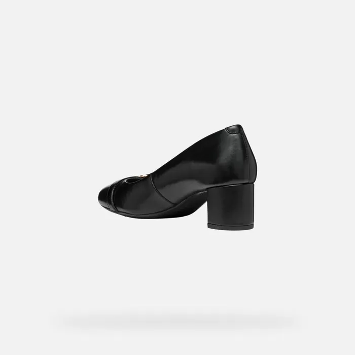 Woman Geox Pumps PHEBY 50 WOMAN Black Medium Heel Pumps Black