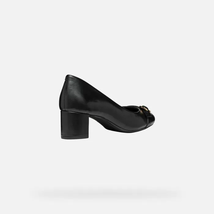 Woman Geox Pumps PHEBY 50 WOMAN Black Medium Heel Pumps Black
