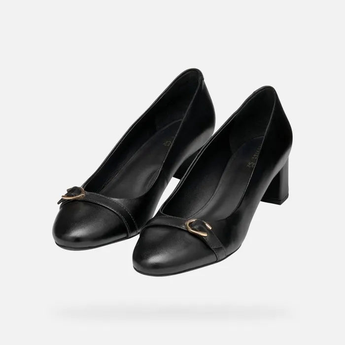Woman Geox Pumps PHEBY 50 WOMAN Black Medium Heel Pumps Black