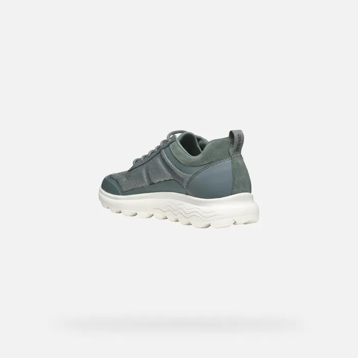Woman Geox Sneakers SPHERICA WOMAN Sage Low Top Sneakers Sage