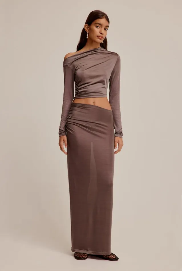 Woman Venroy Dresses Draped Beaded Buckle Dress