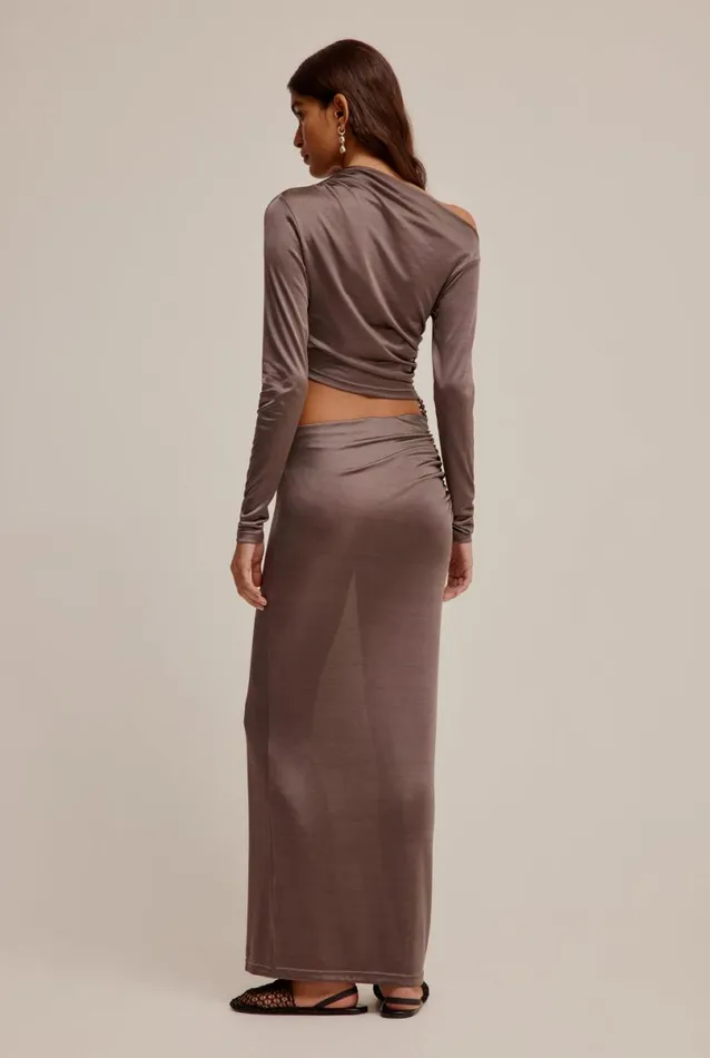 Woman Venroy Dresses Draped Beaded Buckle Dress