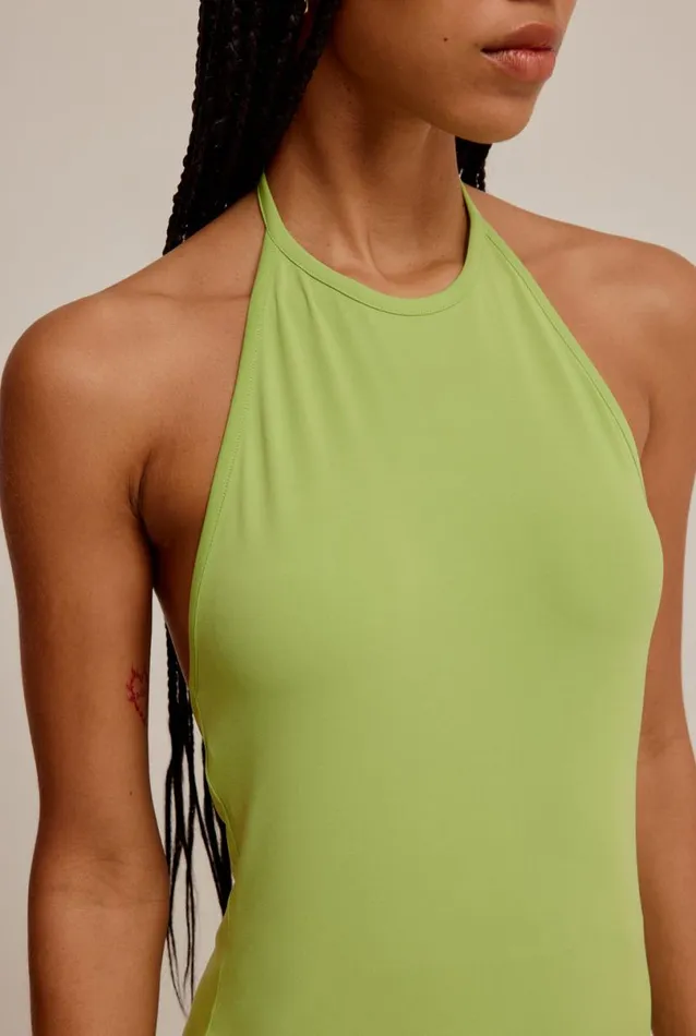 Woman Venroy Dresses Halter Neck Jersey Dress