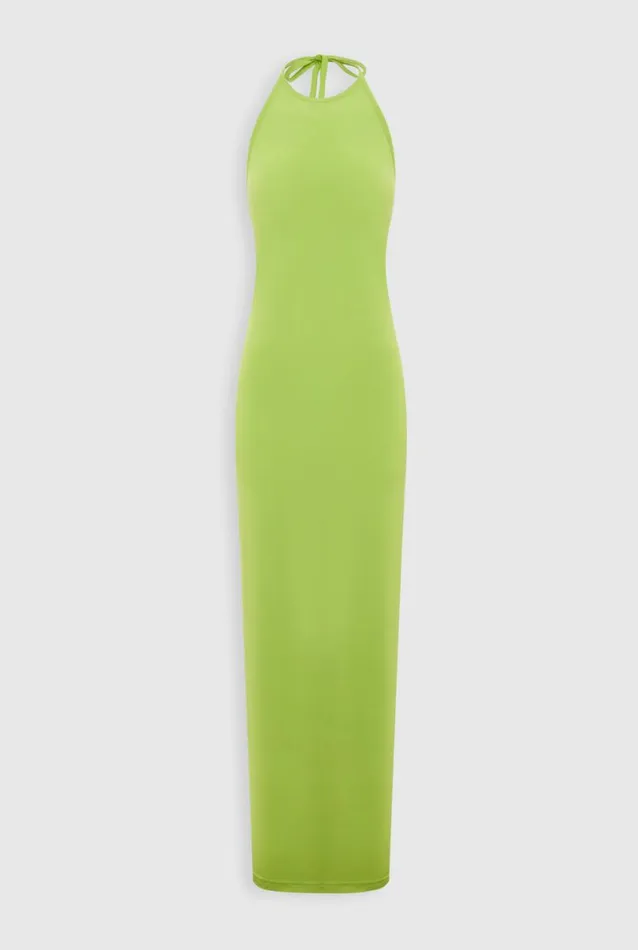 Woman Venroy Dresses Halter Neck Jersey Dress