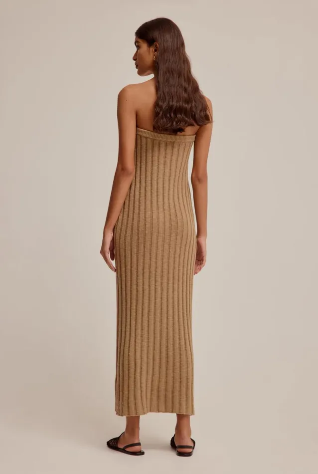 Woman Venroy Knitwear Rib Knit Tube Dress