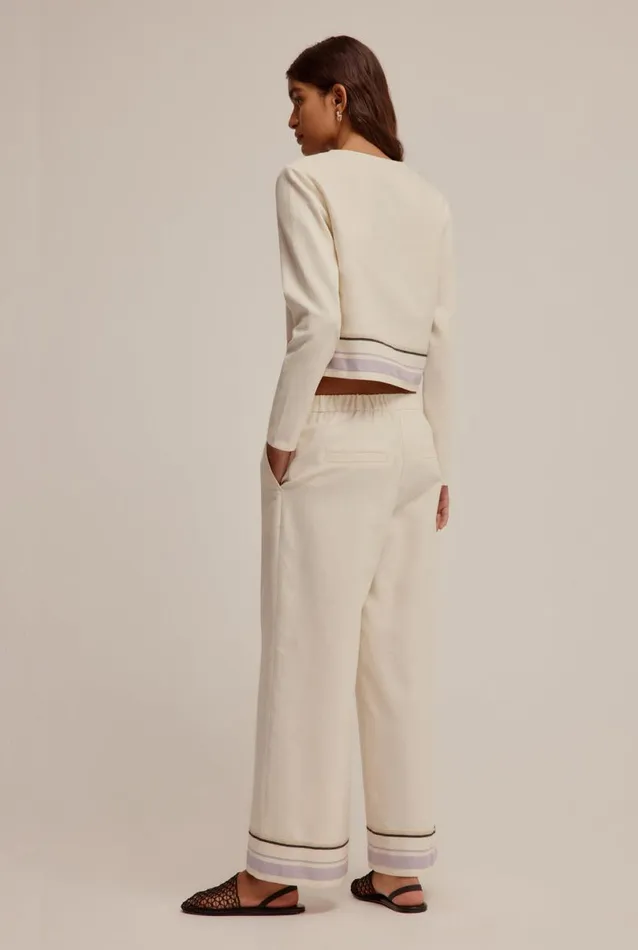 Woman Venroy Pants Relaxed Border Pant