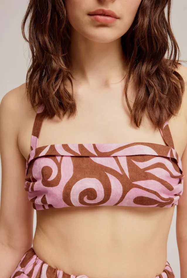 Woman Venroy Tops Halter Neck Crop Top
