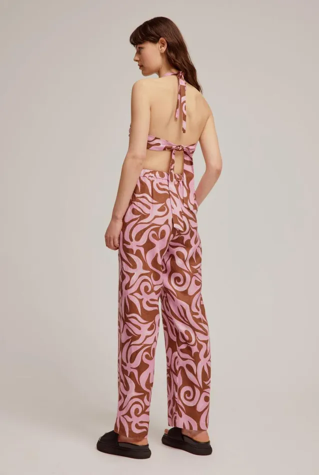 Woman Venroy Tops Halter Neck Crop Top